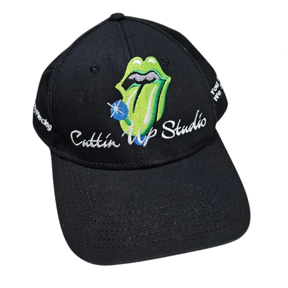 Cuttin' Up Studio Embroidery Tongue‎ Hat Body Piercing You Pick It We Stick It